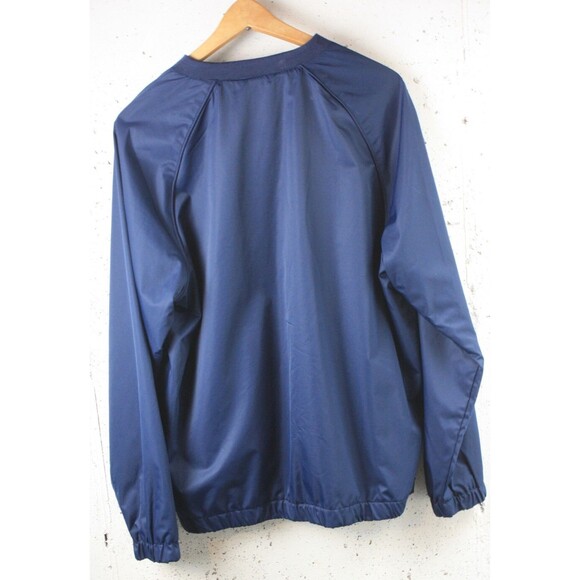 GREG NORMAN Windbreaker Mens Size M Blue Golf Pullover V-Neck Long Sleeve - Picture 2 of 7